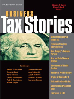 cover image of Bank and Stark's Business Tax Stories